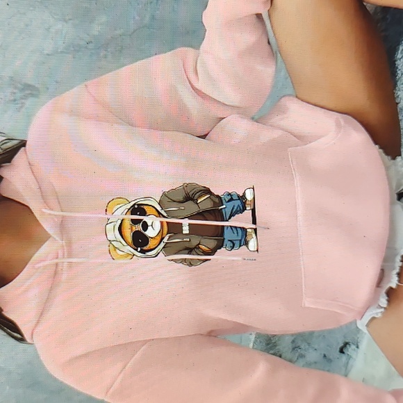 Tops - NWT BRUH BEAR HOODIE